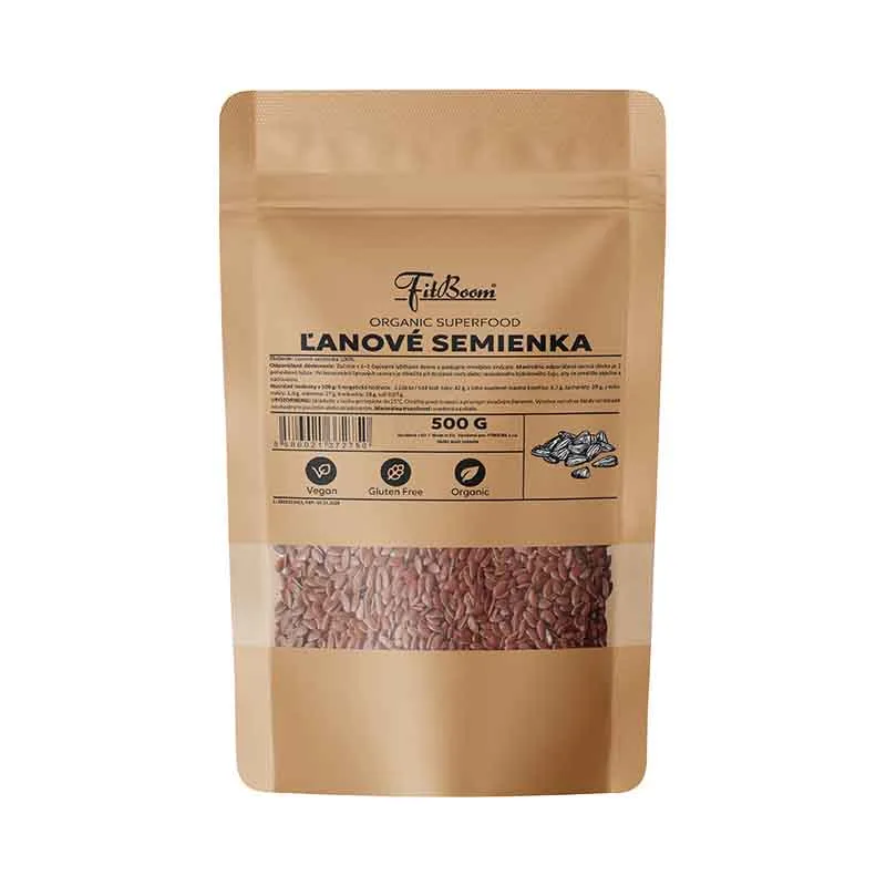 FitBoom Ľanové semienka 500 g
