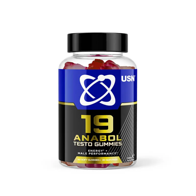 Anabol Testo Gummies 60 SOFT GUMMIES USN