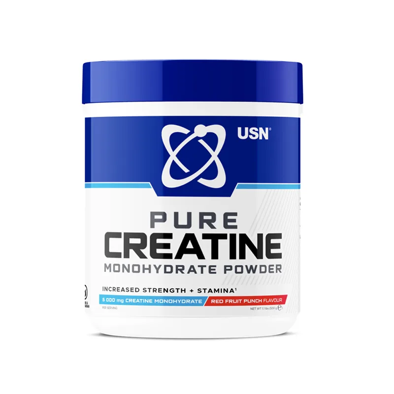 Pure Creatine Monohydrate 500 g USN (Tropické ovocie)