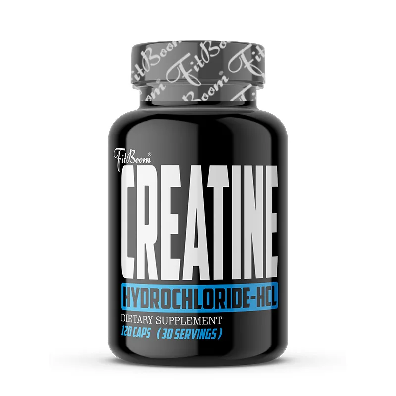 FitBoom Creatine Hydrochloride-HCL 120 caps.