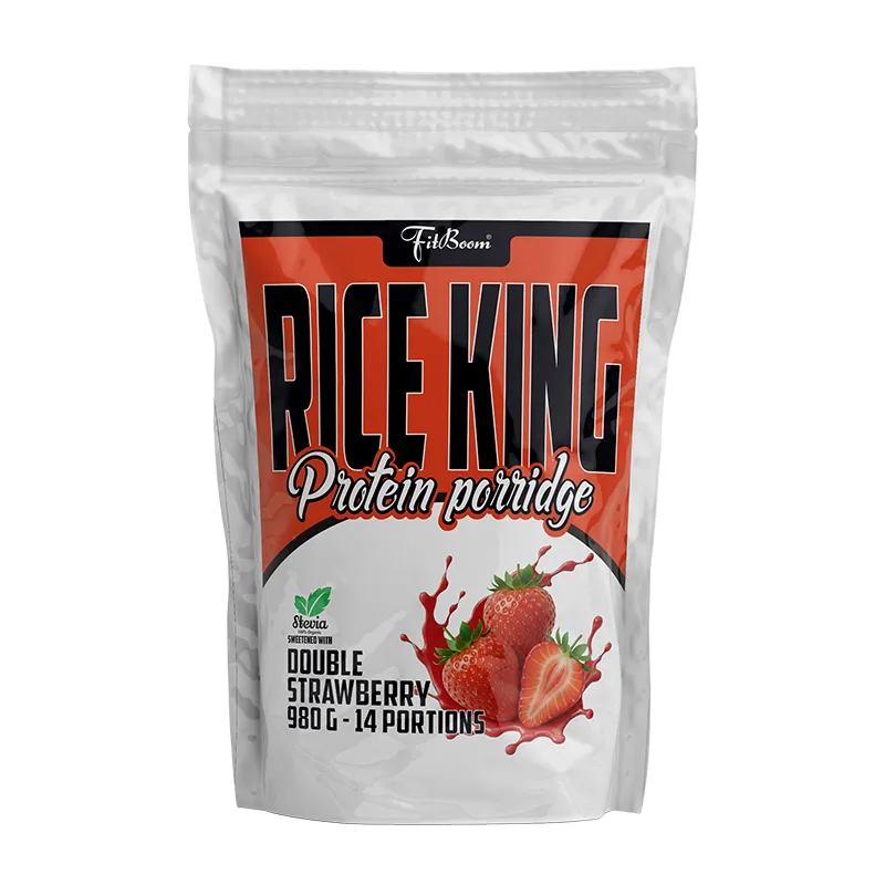 FitBoom Rice King Protein Porridge - 980 g (sladidlo stévia)
