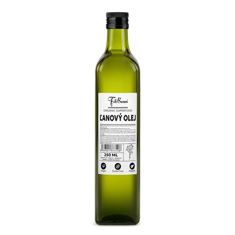 FitBoom Ľanový olej 250 ml