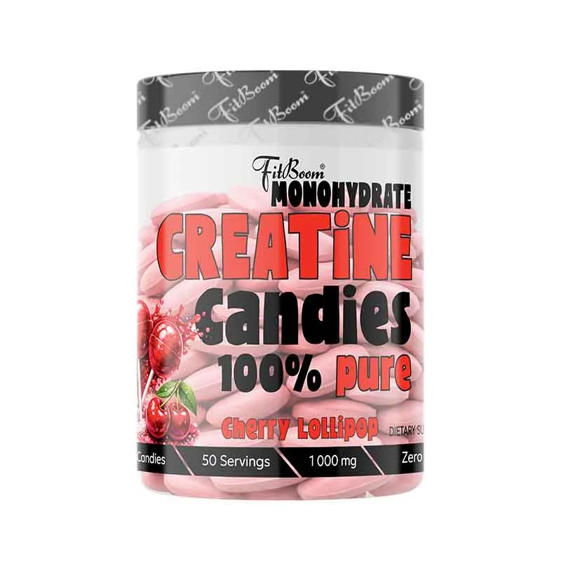 FitBoom Creatine candies 250 tabs.