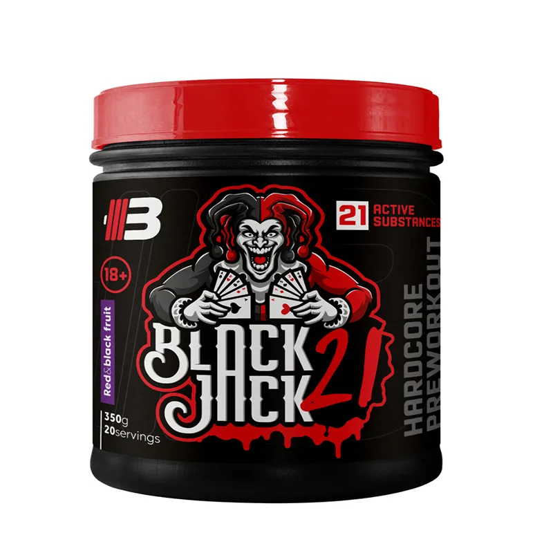 Black Jack 350g red&black fruit od BODY NUTRITION-Predtréningový stimulant